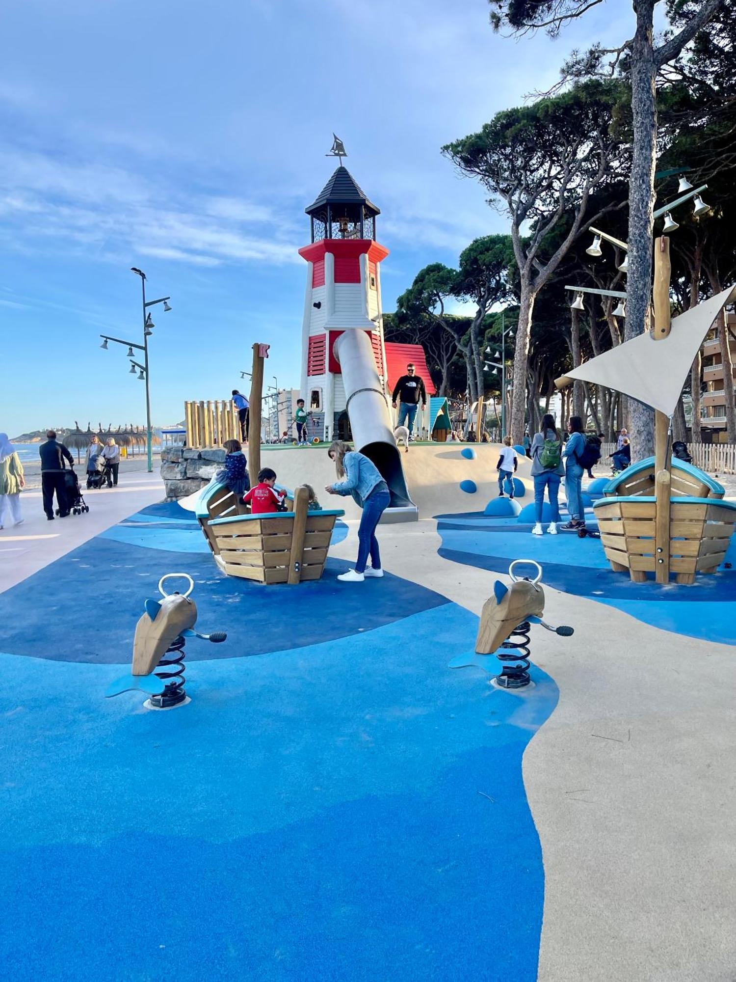 Apartbeach Golden I Muy Luminoso Junto Playa Y Climatizado Салоу Екстериор снимка