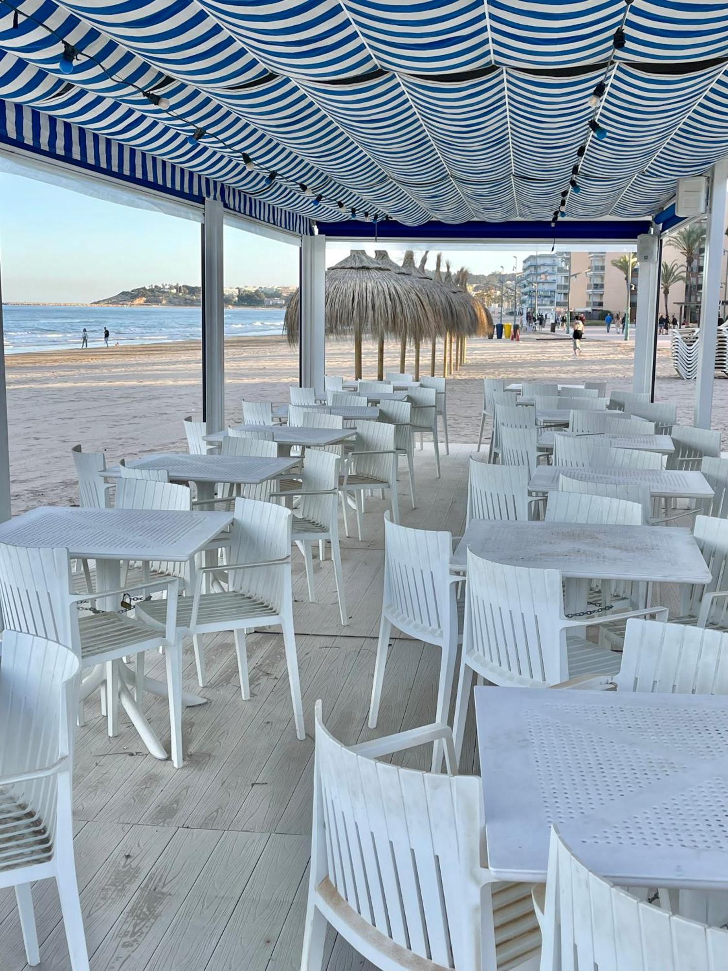 Apartbeach Golden I Muy Luminoso Junto Playa Y Climatizado Салоу Екстериор снимка