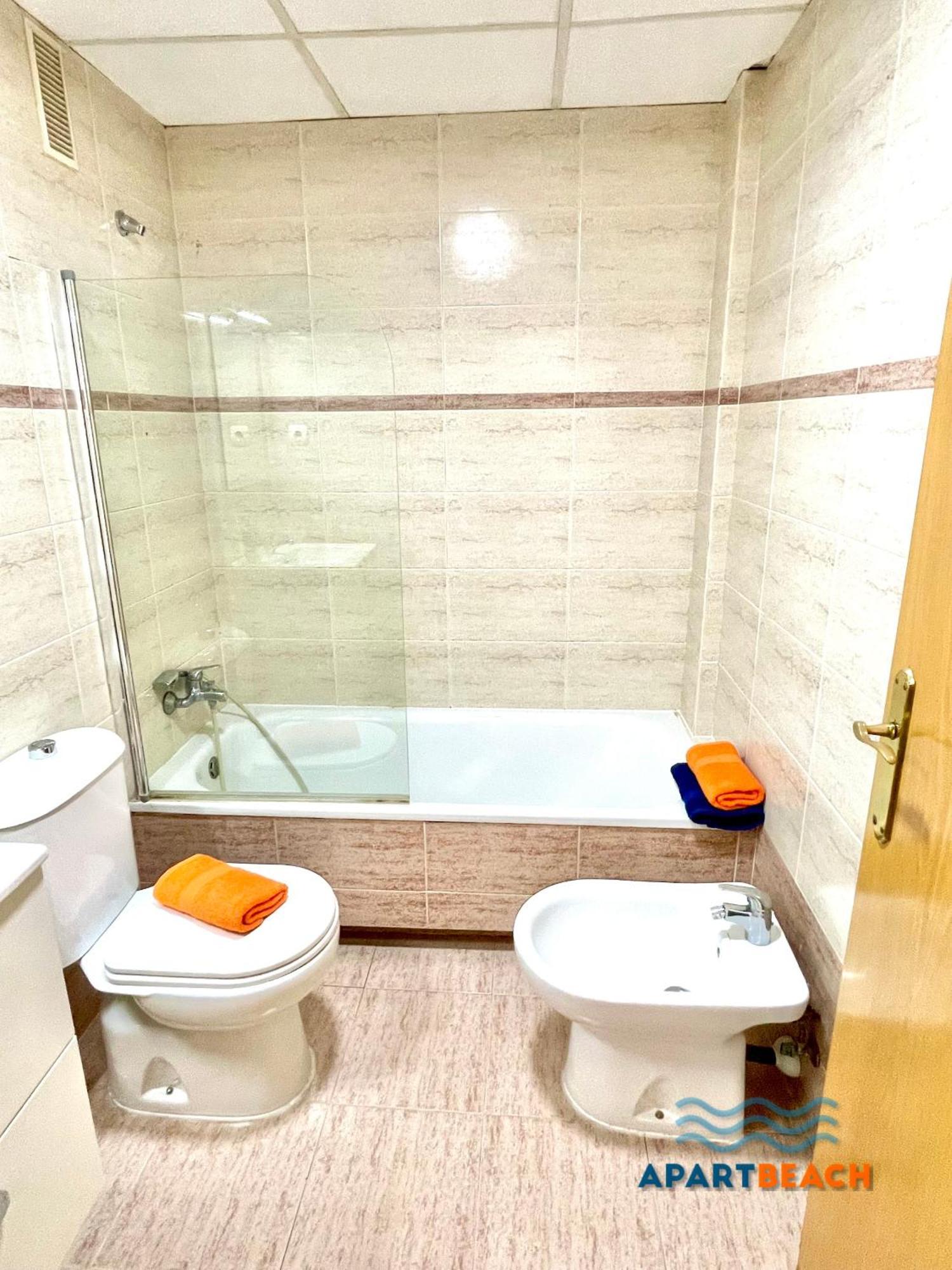 Apartbeach Golden I Muy Luminoso Junto Playa Y Climatizado Салоу Екстериор снимка