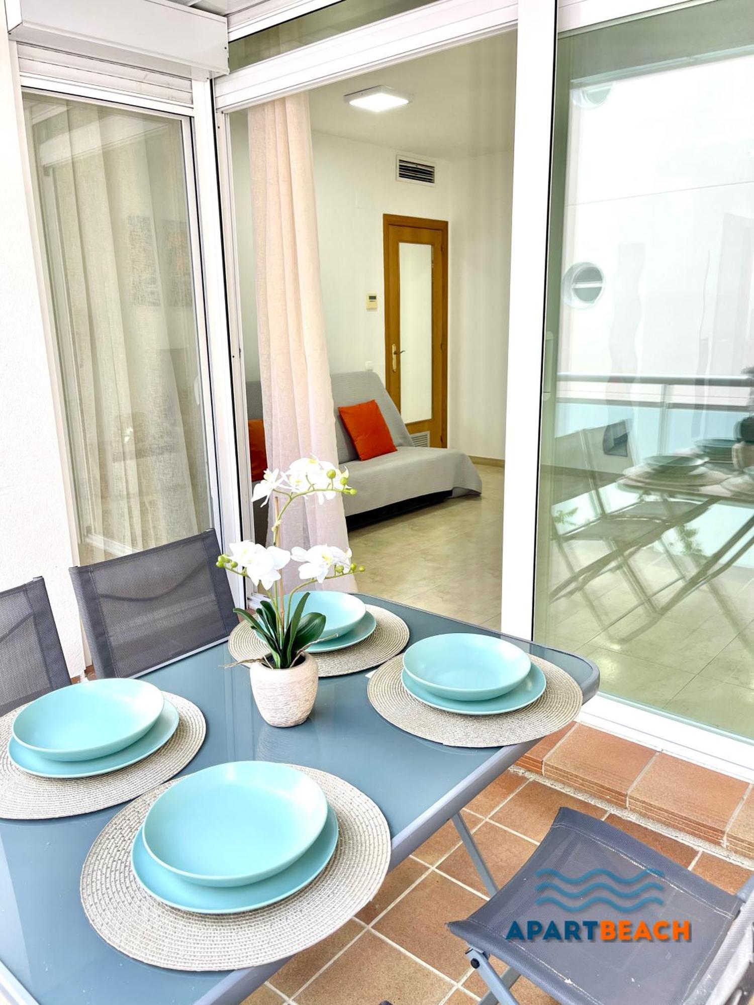 Apartbeach Golden I Muy Luminoso Junto Playa Y Climatizado Салоу Екстериор снимка