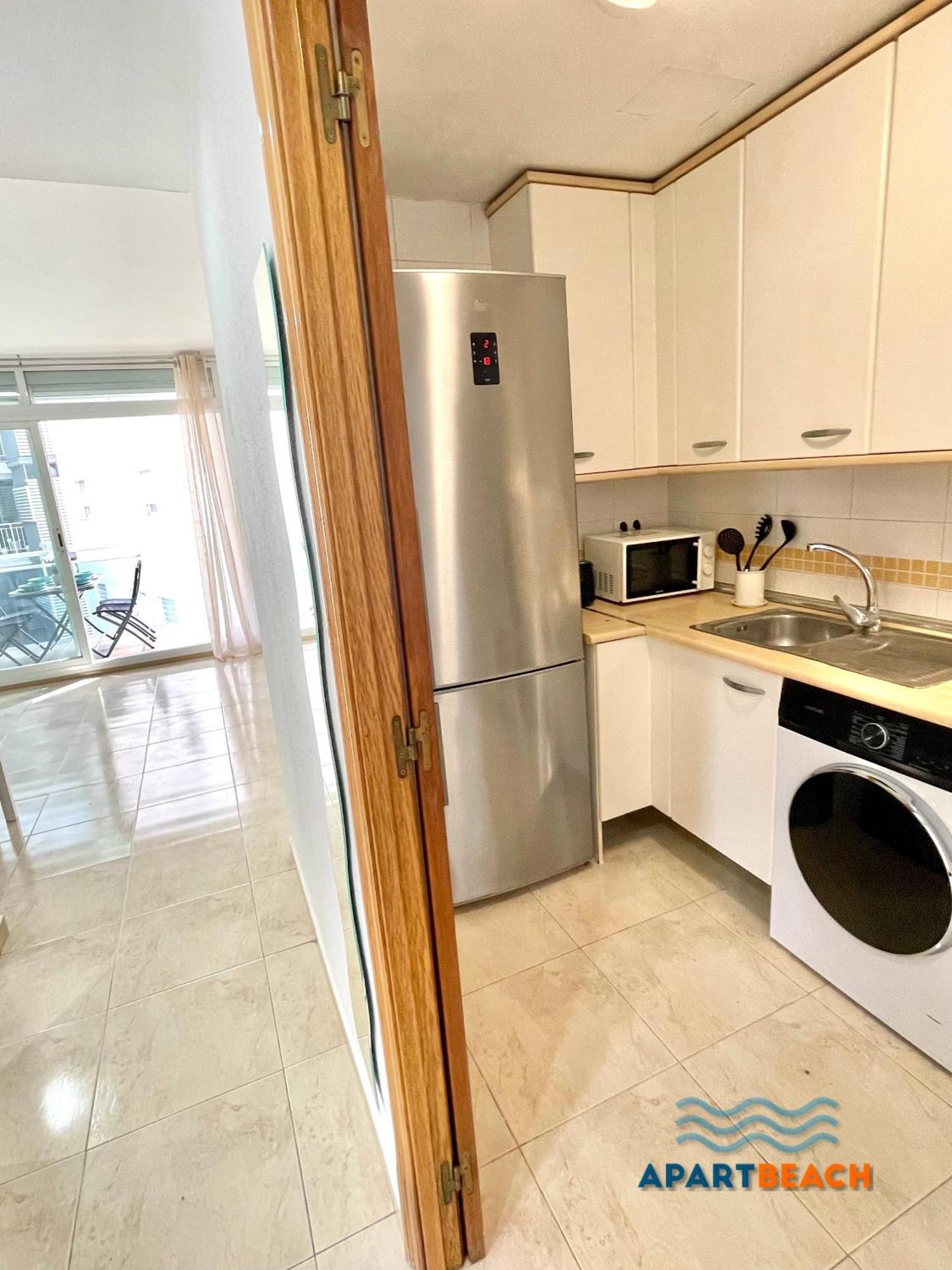 Apartbeach Golden I Muy Luminoso Junto Playa Y Climatizado Салоу Екстериор снимка