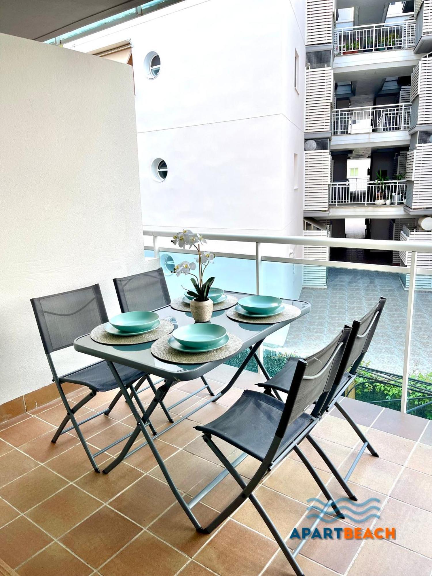 Apartbeach Golden I Muy Luminoso Junto Playa Y Climatizado Салоу Екстериор снимка