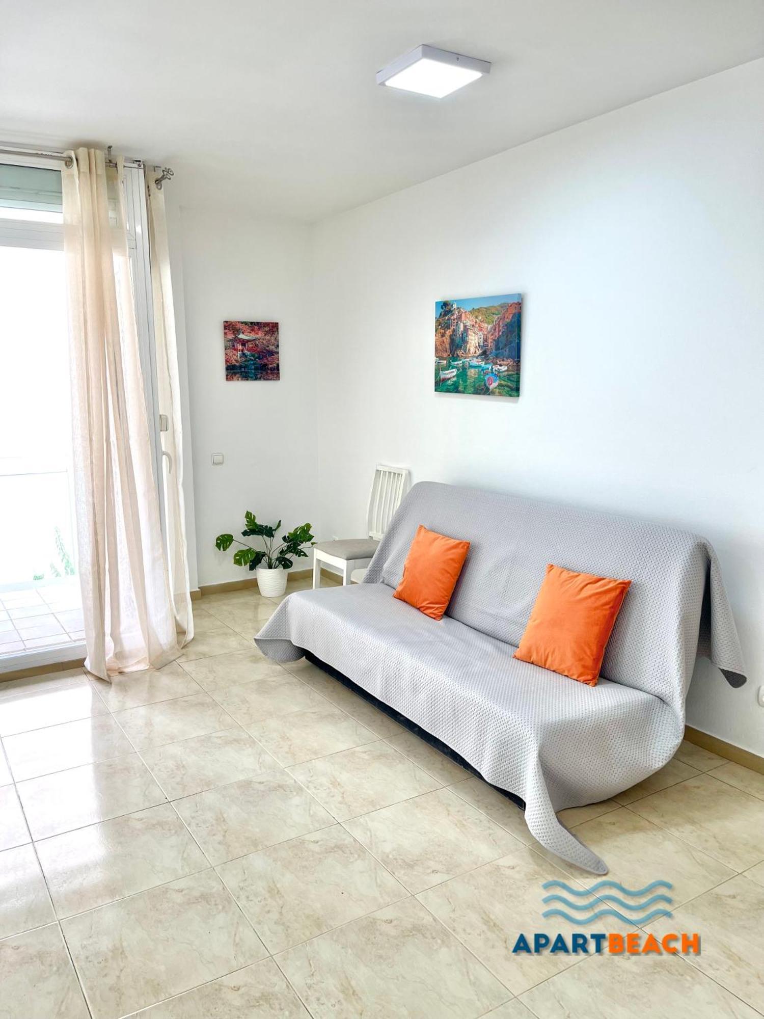 Apartbeach Golden I Muy Luminoso Junto Playa Y Climatizado Салоу Екстериор снимка