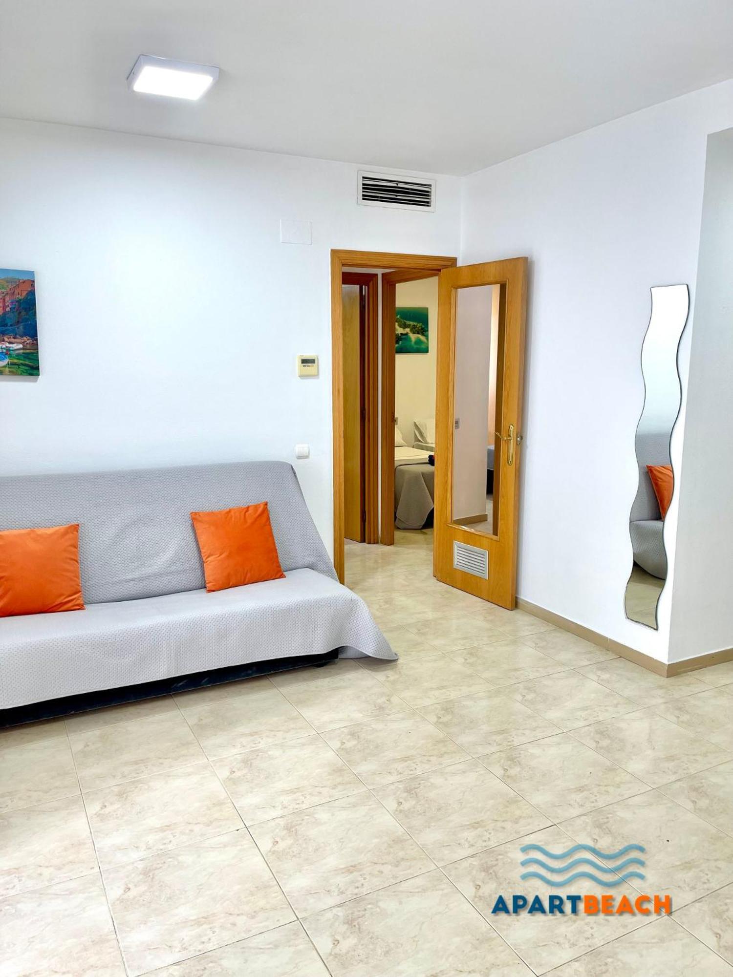 Apartbeach Golden I Muy Luminoso Junto Playa Y Climatizado Салоу Екстериор снимка