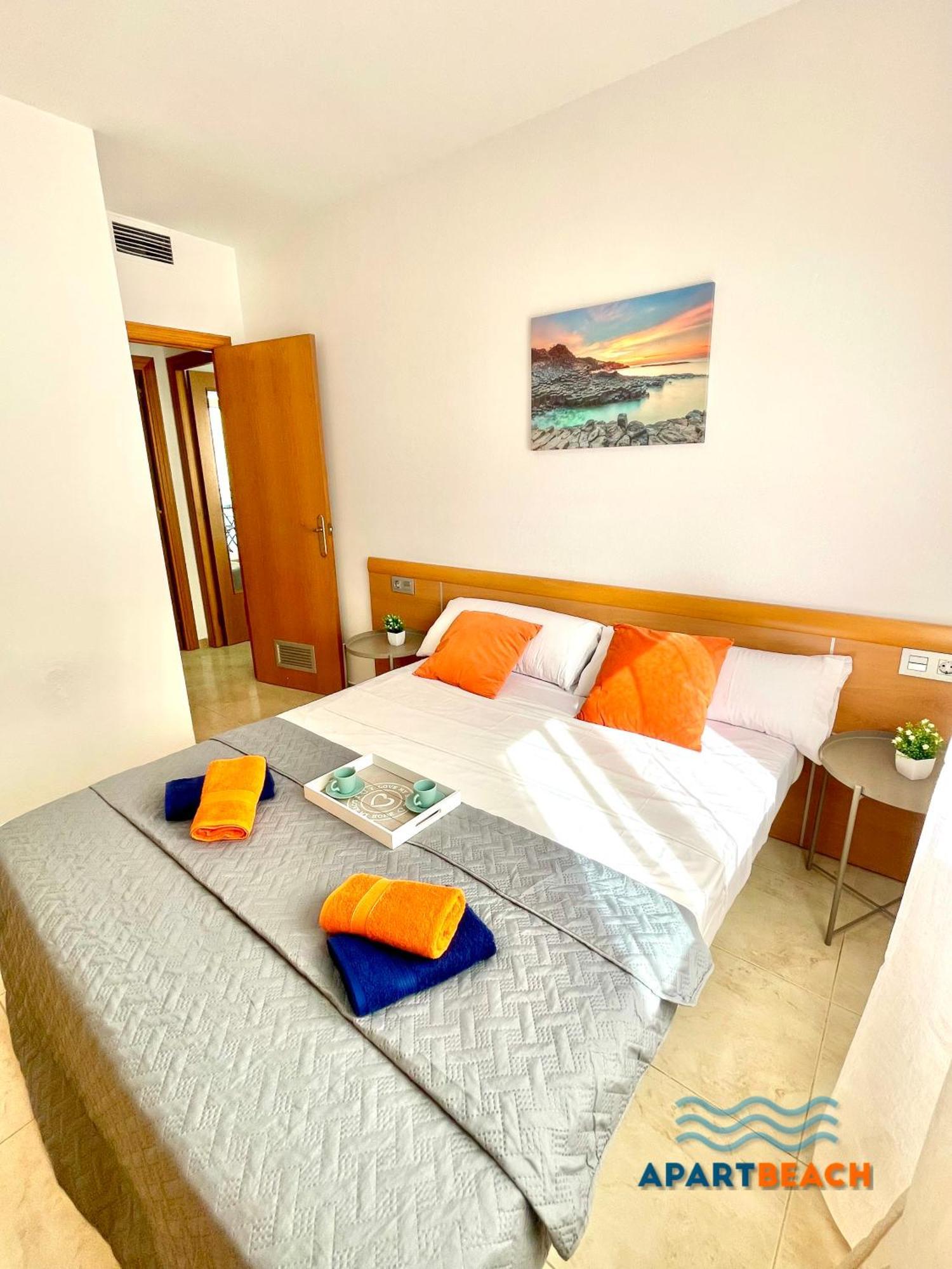 Apartbeach Golden I Muy Luminoso Junto Playa Y Climatizado Салоу Екстериор снимка