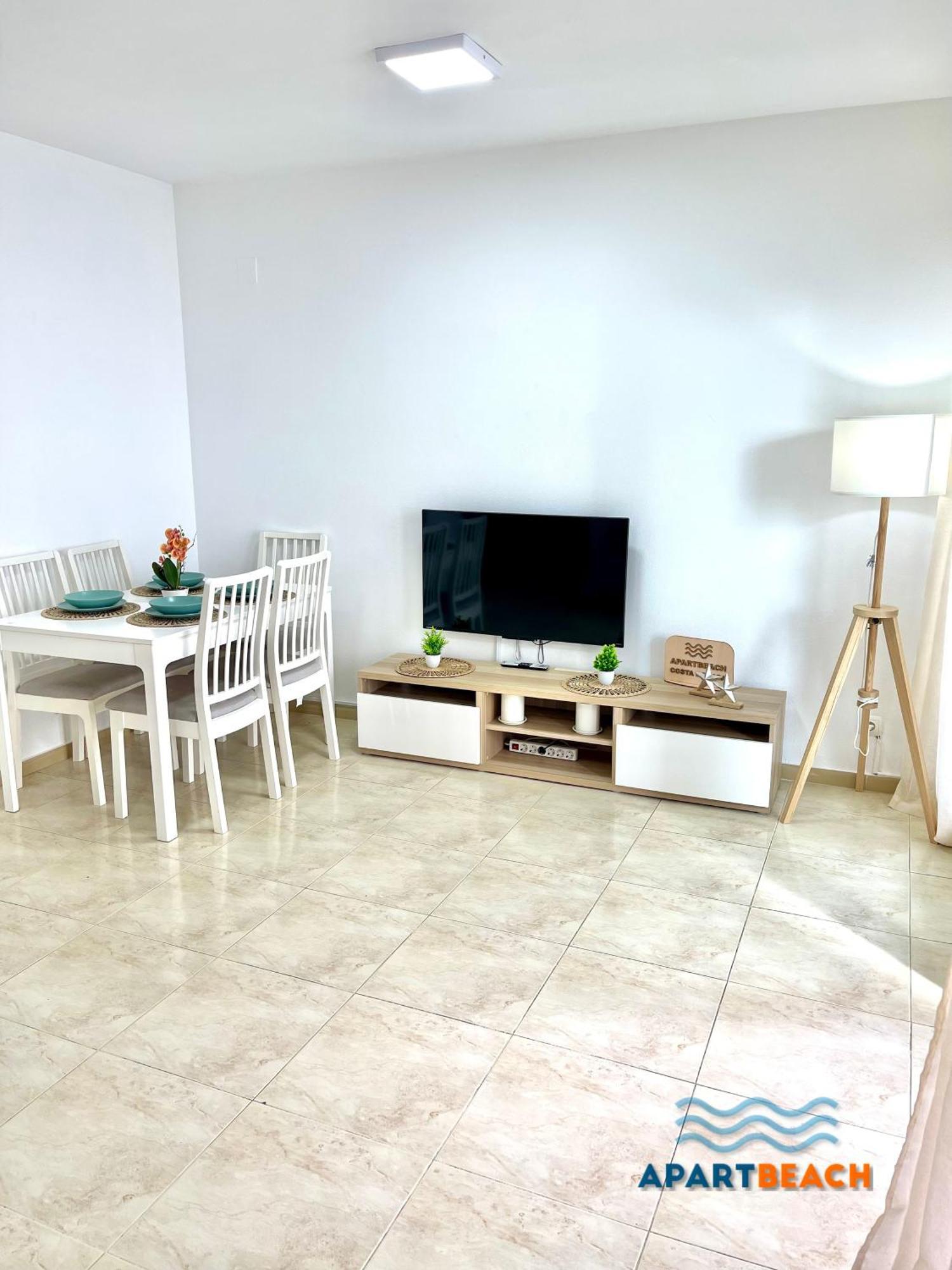 Apartbeach Golden I Muy Luminoso Junto Playa Y Climatizado Салоу Екстериор снимка